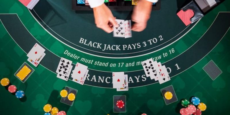 Hành động trong Blackjack khi chơi tại SIN88